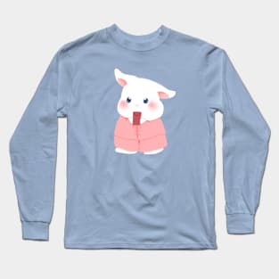Claude and the red envelope | Bunniesmee Long Sleeve T-Shirt